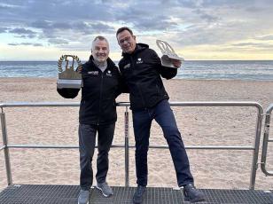 Josep Autet y Jordi Ventura. Rally Lloret de Mar 2026 (Foto: Montse Riera)